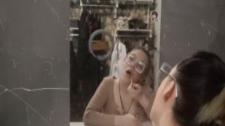 Naughty beauty fingering herself in hardcore fashion