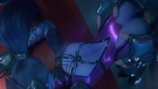 Overwatch Beautiful 3D Widowmaker Enjoying Sex