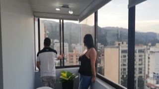 Kathalina777 - I am fucked in front of all my neighbors on the balcony